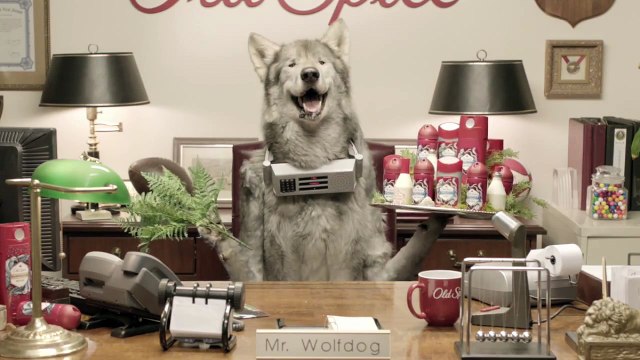 Old Spice - déodorant et gel douche, Mr Wolfdog - mars 2013