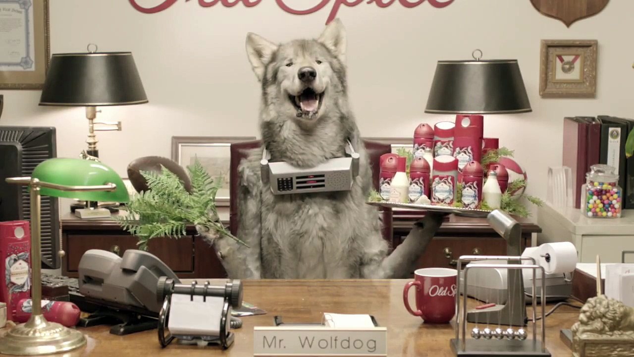 Old Spice - déodorant et gel douche, "Mr Wolfdog" - mars 2013
