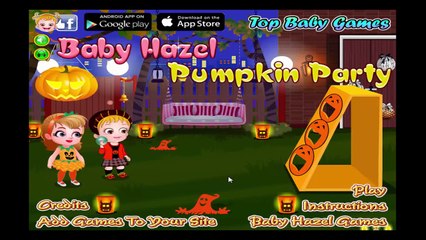 NEW Baby Hazel Pumpkin Party - Baby Game-Movie Episodes For Baby-Kids