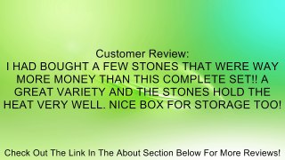 Hot Stones - 36 Piece Basalt Stone Essential Box Set for Massage Review