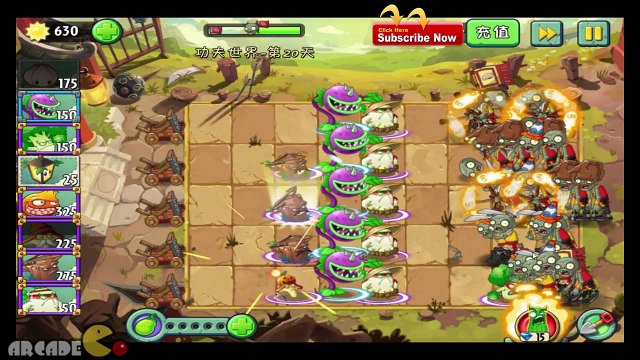 Plants Vs Zombies 2 Christmas Eve Special Update New Plants Chomper Level 2 (China Version)