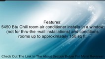 Friedrich CP05G10 5450 btu - 115 volt - 10.7 EER Chill series room air conditioner (window installation only). Review