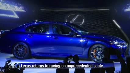 Lexus returns to racing on unprecedented scale
