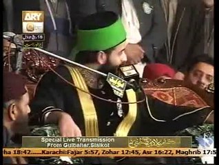 Shahabzada Hassan Haseeb ur Rehman sb Mehfil e Milad e Mustafa live from sailkot 10 jan 2014 Part1