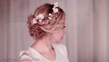 Braided Updo ❤ Hairstyle for medium_long hair tutorial