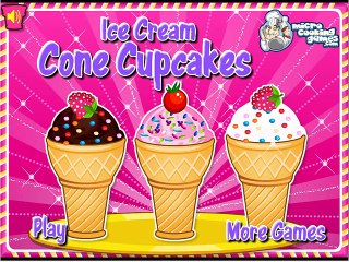 Ice Cream cone Cupcakes vey funny cartoon