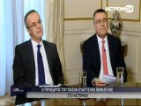 O Πρόεδρος του ΠΑΣΟΚ Ευάγγελος Βενιζέλος στο ACTION 24