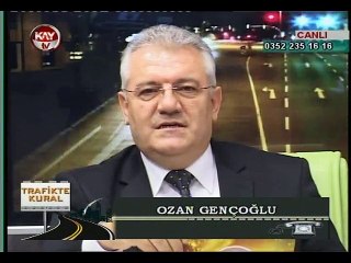 KAY TV 8 OCAK 2015  TRAFIKTE KURAL