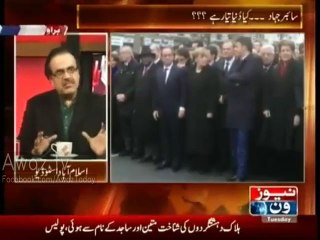 World Leaders Marching in Paris not actually on Protest but Photo Opp
