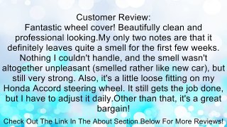 Custom Accessories 38854 Grey Leatherette  Steering Wheel Cover Review