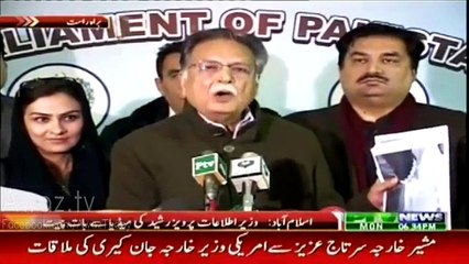 Pervaiz Rasheed Offers Forensic Audit Of NA-122 Votes - Media Talk 12th January 2015