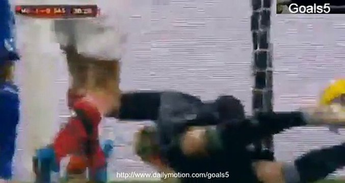 Pazzini G Goal AC Milan 1 - 0 Sassuolo Coppa Italia 13-1-2015