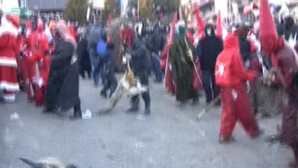 Makedonya?da Karnaval Geleneği Devam Etti