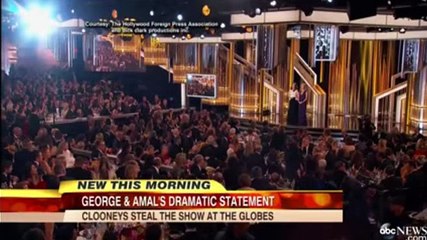 George Clooney, Amal Alamuddin Shine at 2015 Golden Globes