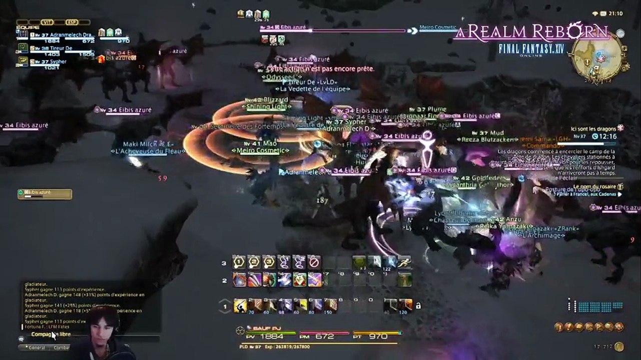 Adran sur FF14 (13/01/2015)