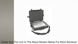 Pelican 1495 Black Computer Case with Foam (Black) Review