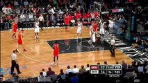 Dwight Howard, Kevin Garnett fight -- Nets/Rockets 1/12/2015