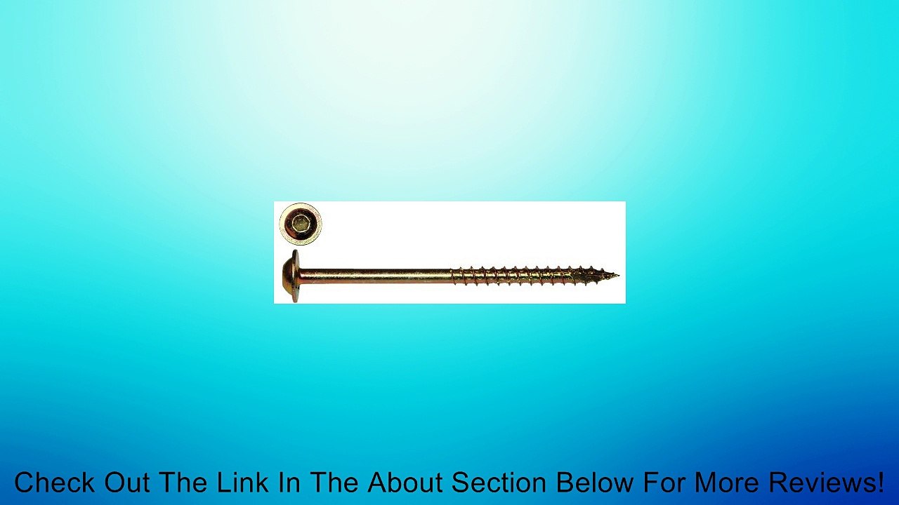 Screw Products, Inc. CTX-10300W-5 No 10X Gold Star Cabinet Star Drive Screws Review
