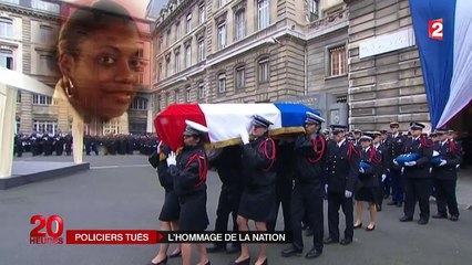 La nation a rendu hommage aux trois policiers tués dans les attaques terroristes