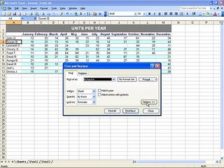 Ms Excel 2003 Training- Find Replace (Part 43)