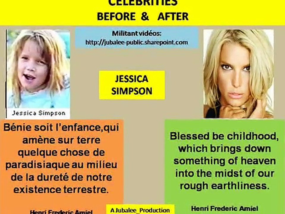 Célébrités ENFANTS Puis-ADULTES---Epîsode 4