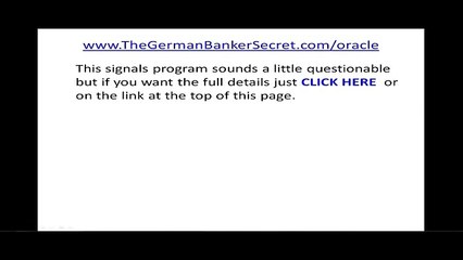 Trading Oracle Review Does This Program Really Work- Is There A Better Binary Option Software-