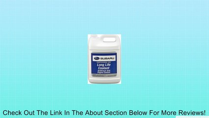Subaru Long Life Coolant, SOA868V9210 Review