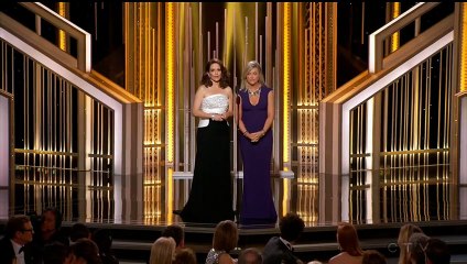 2015 Golden Globes - Tina Fey and Amy Poehler