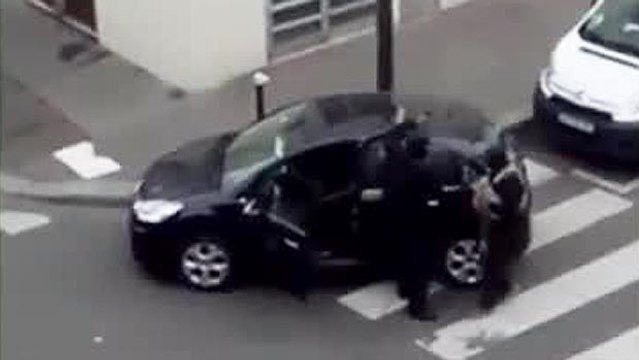 La nouvelle vidéo de l'attaque de Charlie Hebdo