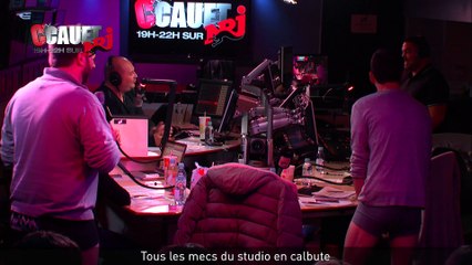 Tous les mecs du studio en calbute - C'Cauet sur NRJ