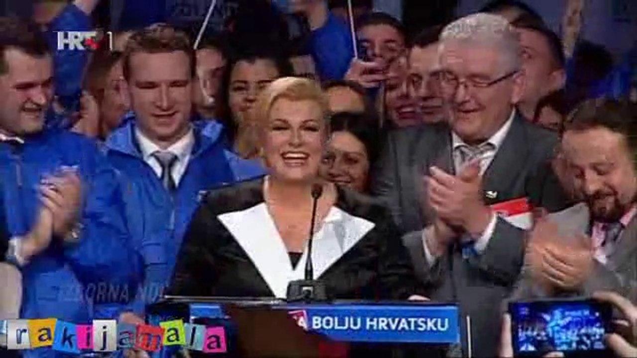 Kolinda Grabar Kitarović - Govor pobjednice