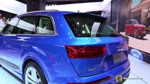 2016 Audi Q7 TFSI Quattro S-Line - Exterior and Interior Walkaround - 2015 Detroit Auto Show
