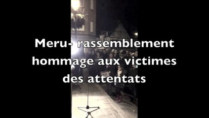 meru "je suis Charlie" hommage aux victimes des attentats