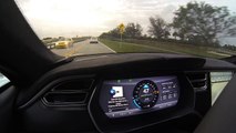 Tesla Model S P85D Autopilot Demo Release 6.1