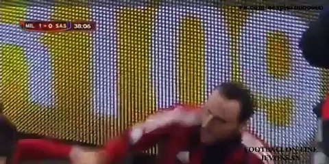AC MILAN 2-1 SASSUOLO 13-01-2015