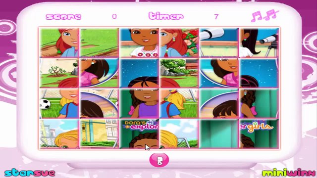 ║❸in❶║≈ ❶ Dora Foot Doctor ❷ Dora hair care ❸ Dora mix up Jigsaw Game