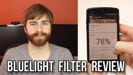 Bluelight Filter App Review! - Flux for Android