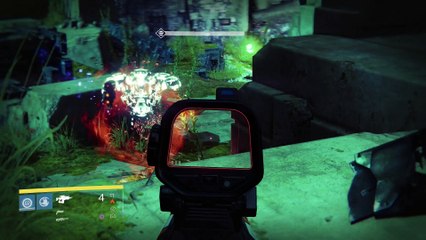Destiny PS4 [The Last Word] Coop Part 387 - (The Black Garden, Mars) Daily Heroic Strike [With Commentary]