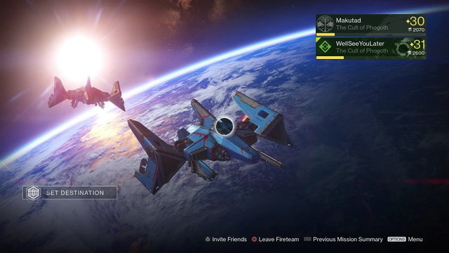 Destiny PS4 [The Dark Below DLC, Plan C] Coop Part 654 (The Wakening, Moon) Daily Heroic Story
