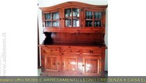 ORISTANO,    MOBILE ARREDAMENTO LEGNO CREDENZA X CASA  EURO 500