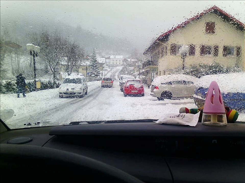 neige decembre 2014 88400 longemer julien dore on attendra l'hiver