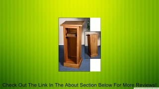 Full Lectern with Shelf Review