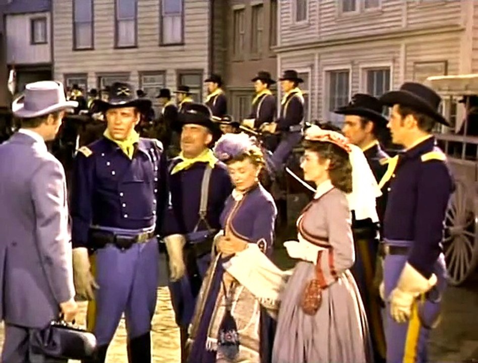 They Rode West 1954 Full Western Movie