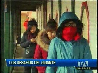 Los desafíos del gigante asiático