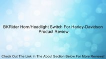 BKRider Horn/Headlight Switch For Harley-Davidson Review
