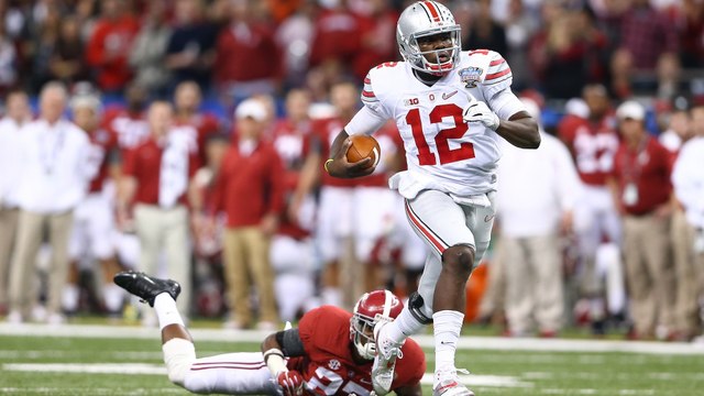 Ohio State QB Cardale Jones Pulls a Jameis Winston with Fumble
