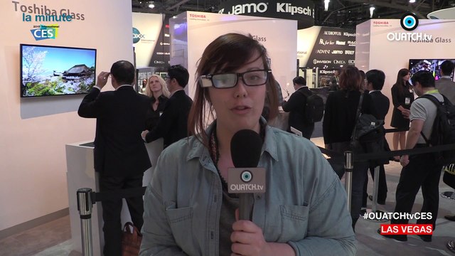 la minute CES S02E31 : Toshiba Glass, les Googles Glass façon Toshiba