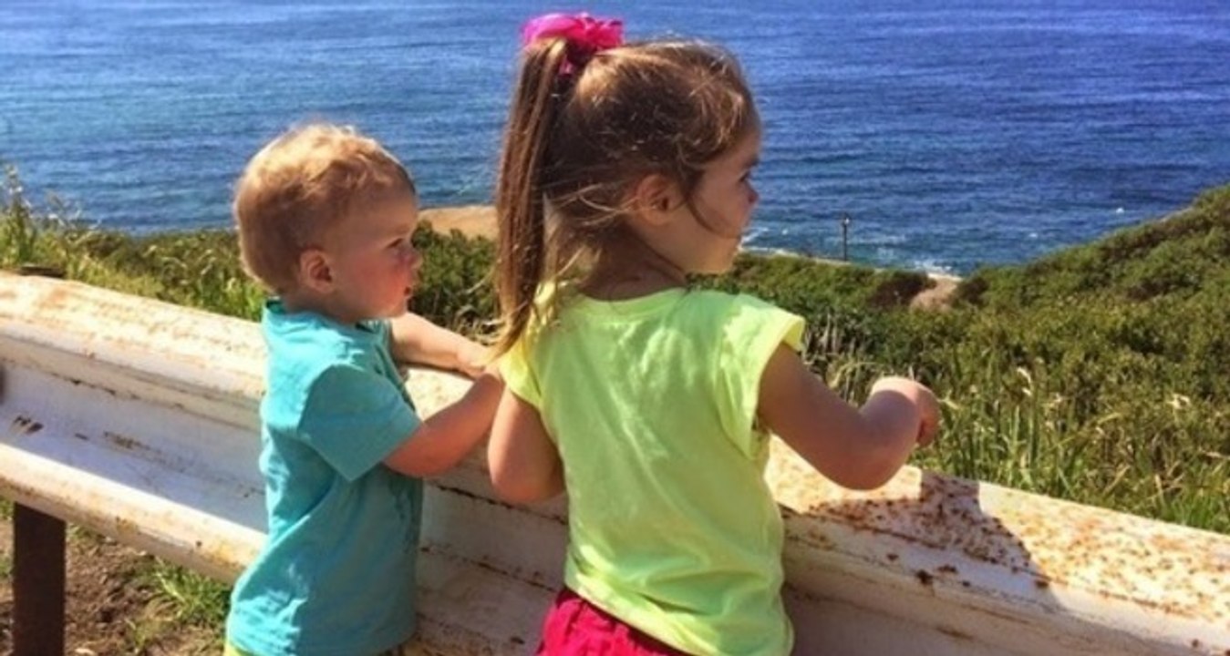 Kids Enjoy an Al Fresco Dinner for Two