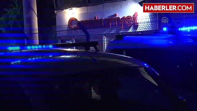 Cumhuriyet Gazetesi Binasına Güvenlik Önlemi