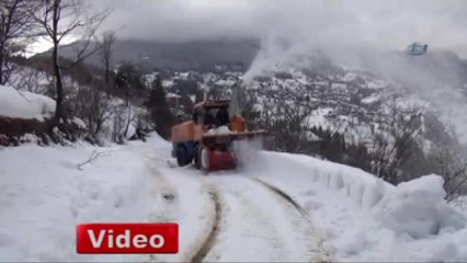 Kardan 10 Gün Sonra Yolları Açıldı